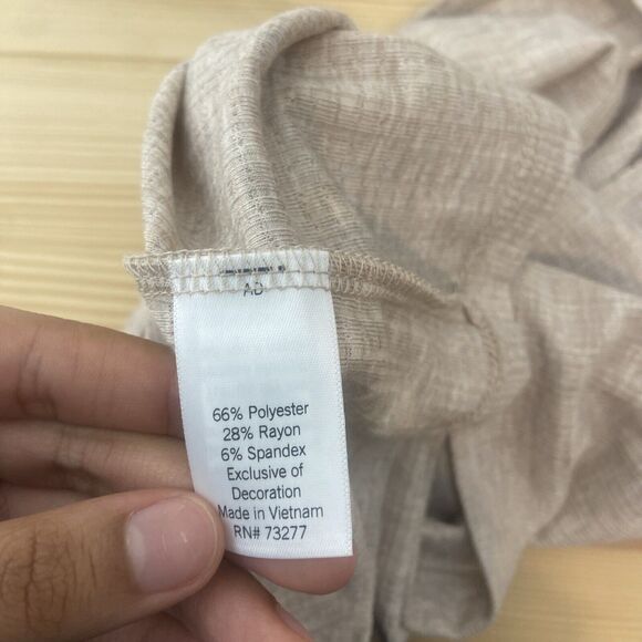 Lauren Conrad Tan Tank Top Size Small - Picture 7 of 8